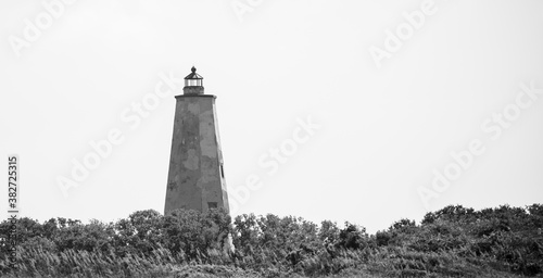Schilderij op canvas Baldhead Island Lighthouse