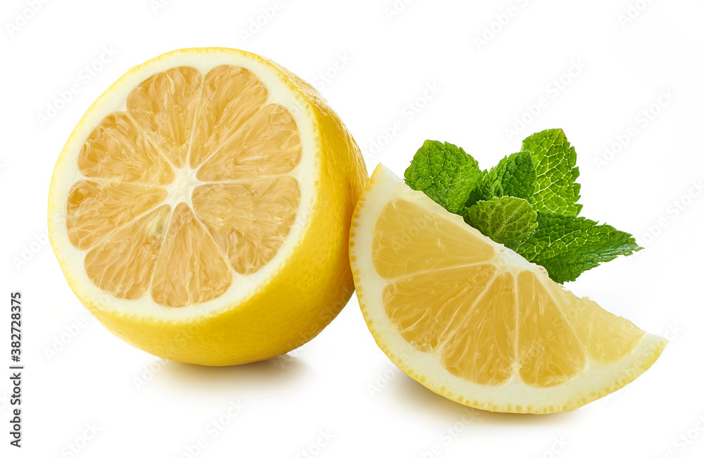 lemon and mint