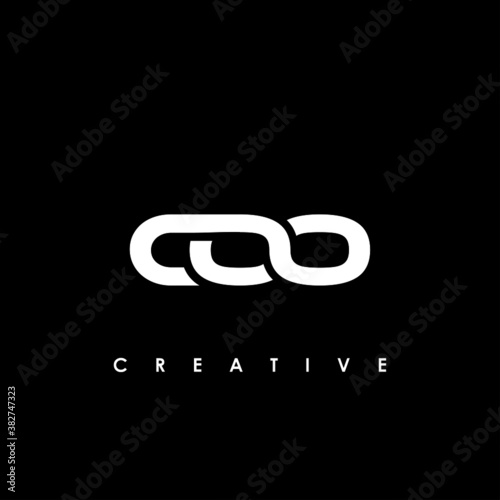COO Letter Initial Logo Design Template Vector Illustration
