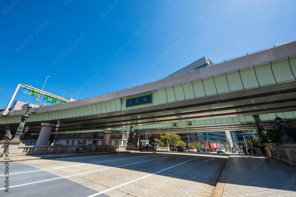 日本橋　中央通りの風景