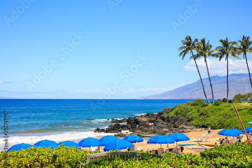 Resort by the sea, Maui, Hawaii