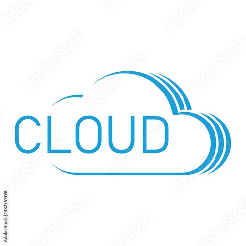 cloud computing service for better application system vector illustration design