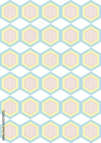 Seamless polygon geometric design background