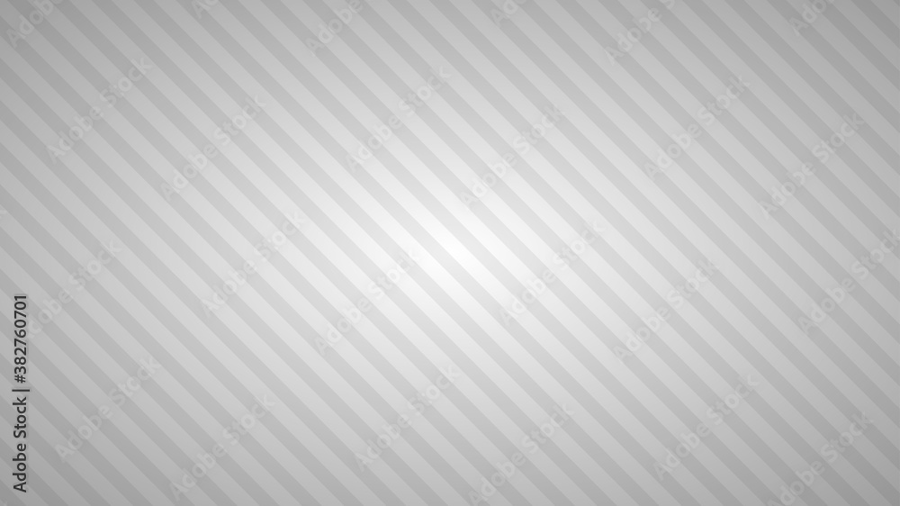 Abstract background of inclined stripes in gray colors