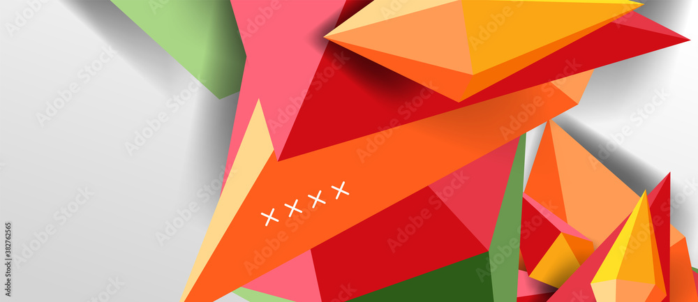 3d low poly abstract shape background vector illustration 3d low poly abstract shape background vector illustration