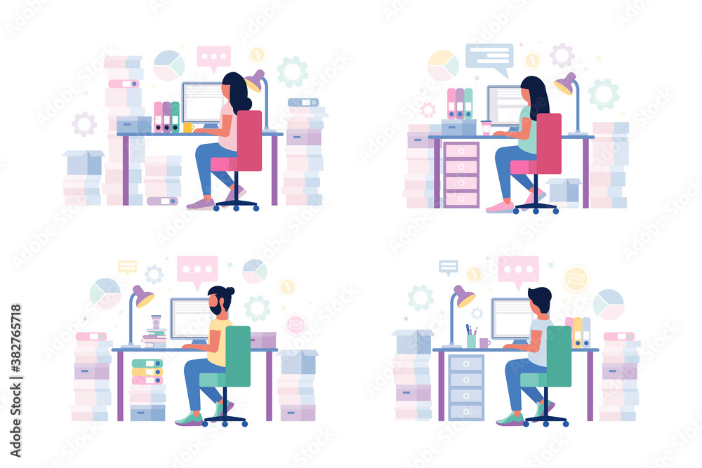 Workflow illustration Workflow illustration