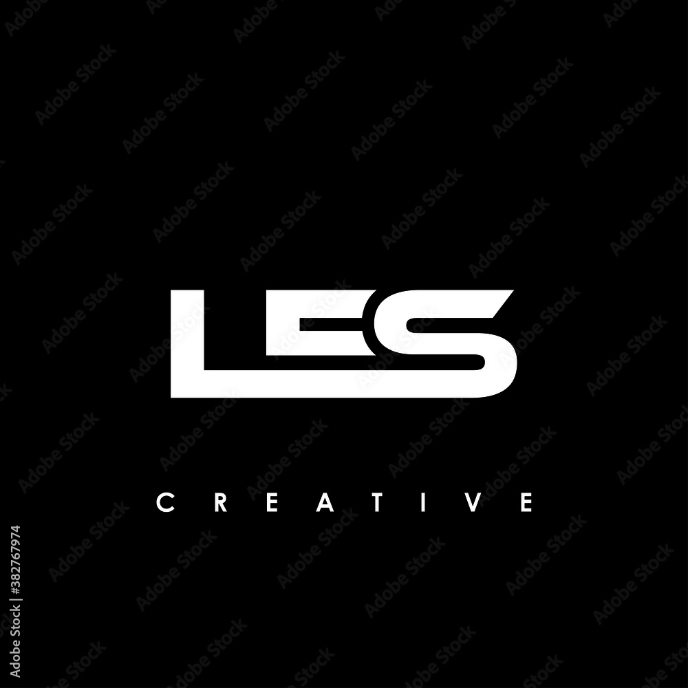 LES Letter Initial Logo Design Template Vector Illustration LES Letter Initial Logo Design Template Vector Illustration