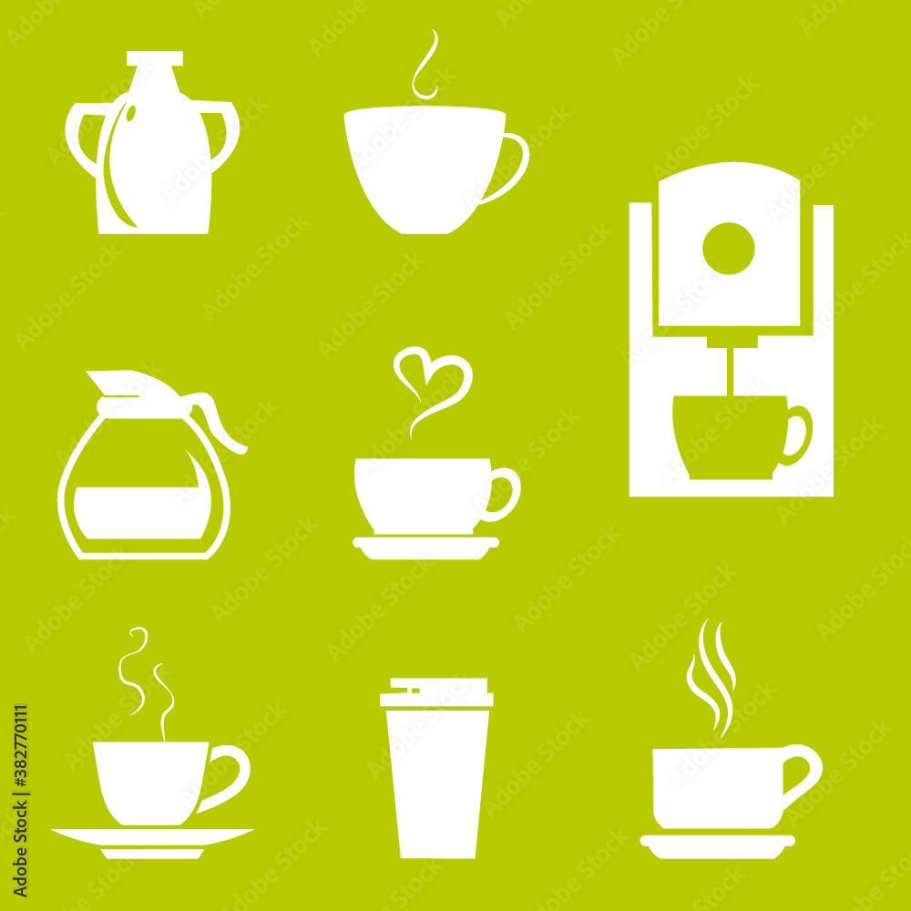 drink icon set drink icon set