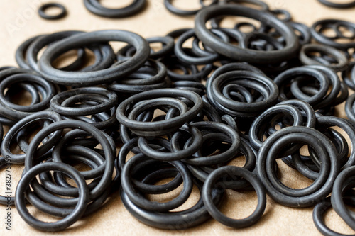 Rubber sealing o-rings for sealing various parts of technology, machinery and mechanisms.