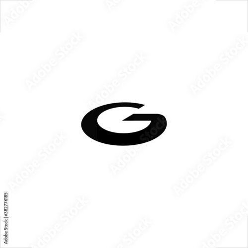 G logo sleek ellipse design