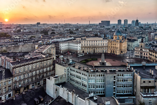 Plac Wolności- miasto Łódź