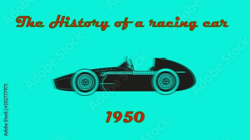 The History of a racing car