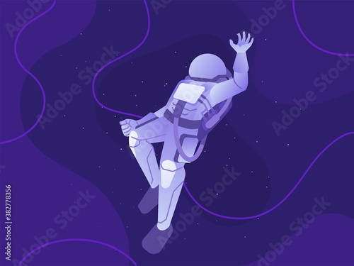 astronaut concept illustration