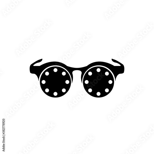 Steampunk gogles icon