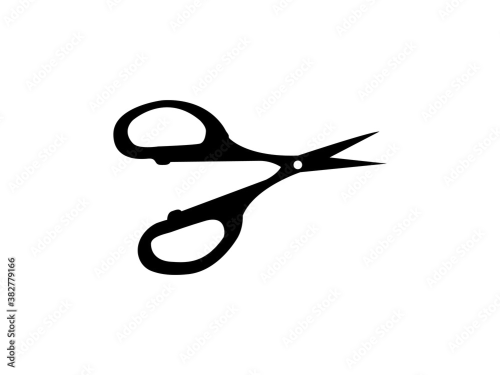 vector scissor isolated on white background vector scissor isolated on white background
