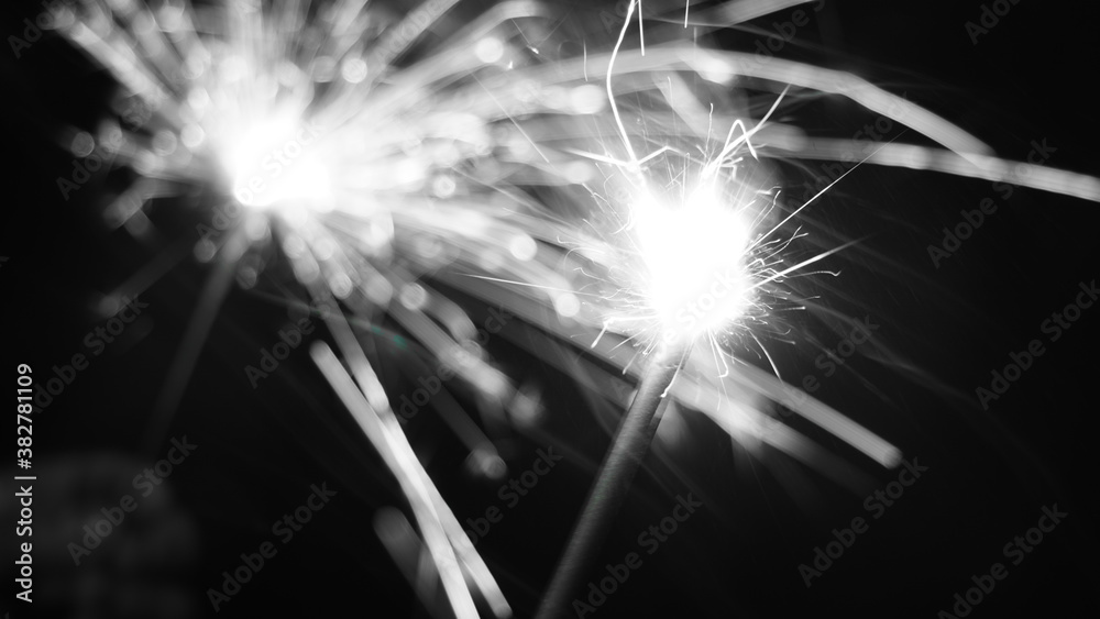 Naklejka premium Fireworks