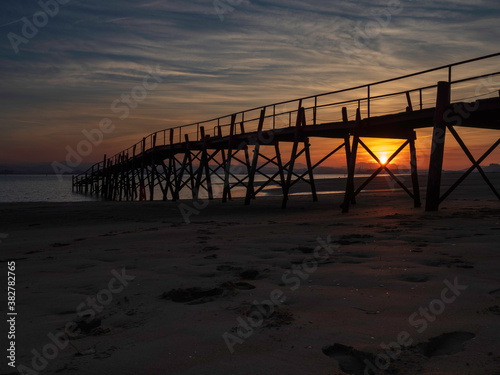 Sunset from the jetty