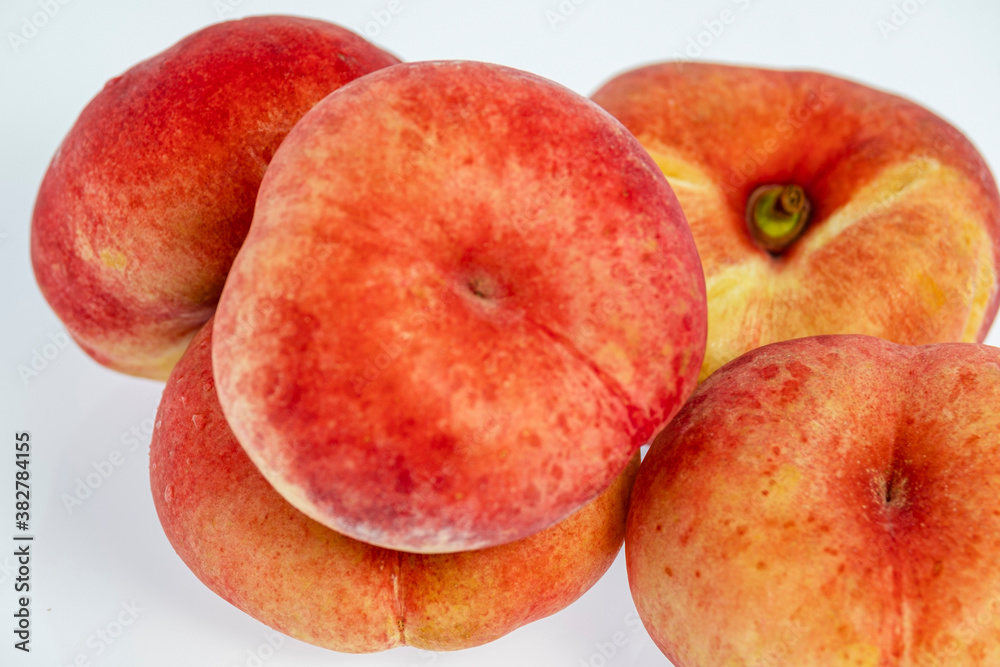 platerina, cross between a pararaguaya fruit with a nectarine platerina, cross between a pararaguaya fruit with a nectarine