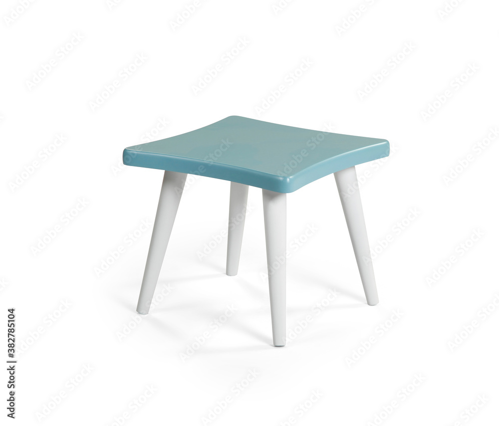 Coffee table on white background Coffee table on white background