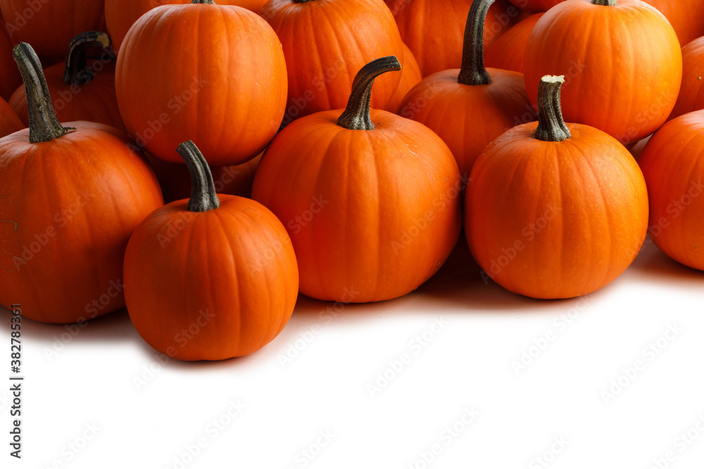 Heap of orange pumpkins Heap of orange pumpkins