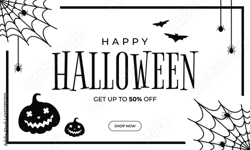 Hand drawn design halloween sale