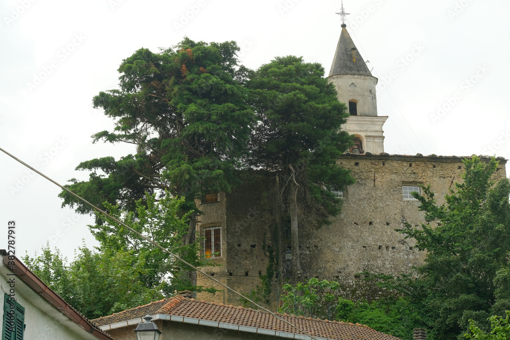 Chiesa di San Colombano a Cornice, Sesta Godano, La Spezia, Liguria