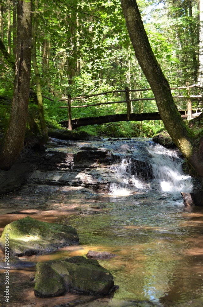 Holzbrücke Holzbrücke