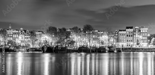 Amsterdam Canal at night © Filippo