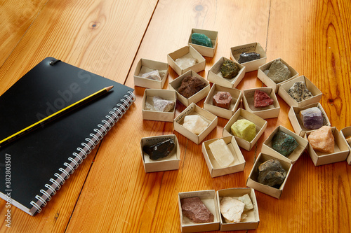 Mineral collection © R R
