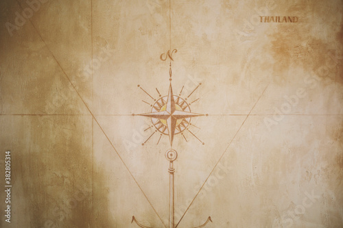 cardinal compass rose
