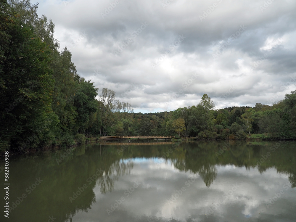 Randsbachweiher bei Wiebelskirchen im Saarland Randsbachweiher bei Wiebelskirchen im Saarland