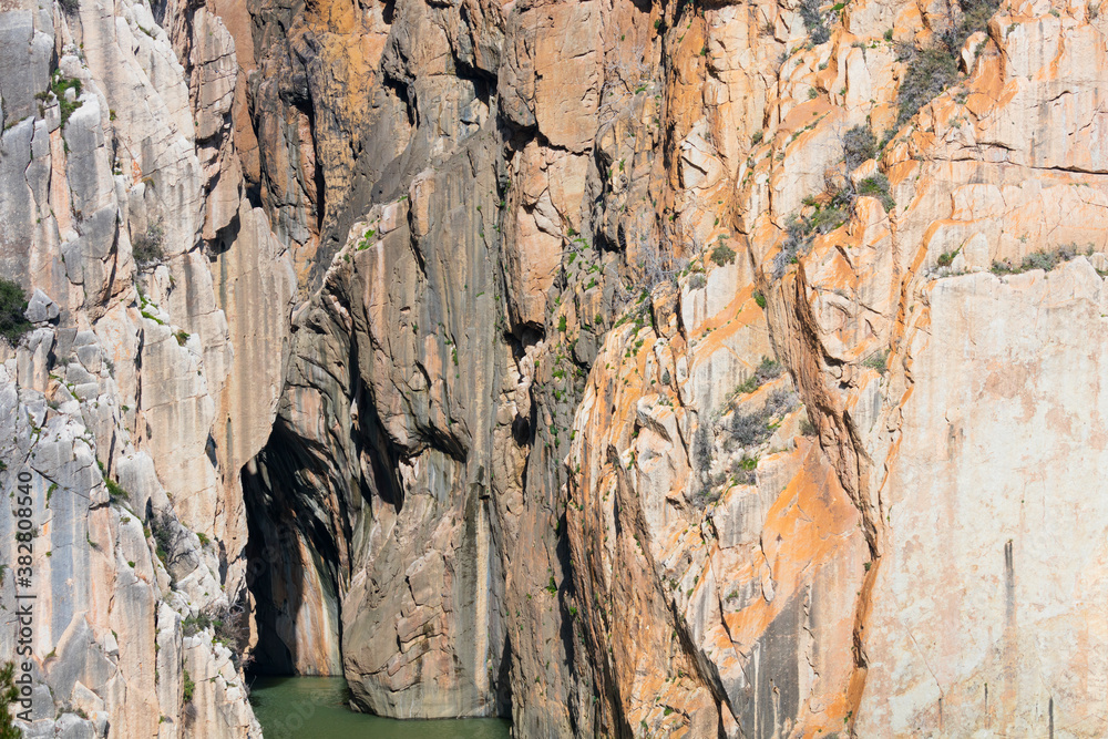 Caminito del Rey, Gorge of the Gaitanes (Desfiladero de los Gaitanes), Álora, Málaga, Andalusia, Spain, Europe