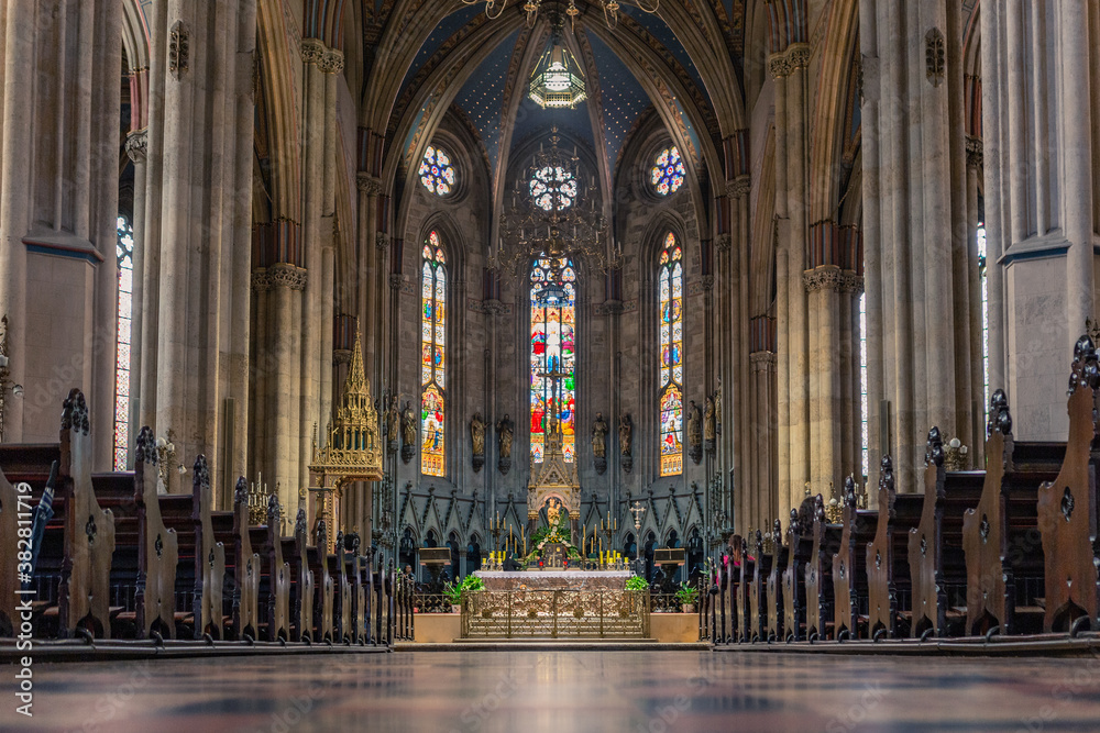 Inside view of Zagreb Cathedral in Zagreb, the capital of Croatia. Inside view of Zagreb Cathedral in Zagreb, the capital of Croatia.