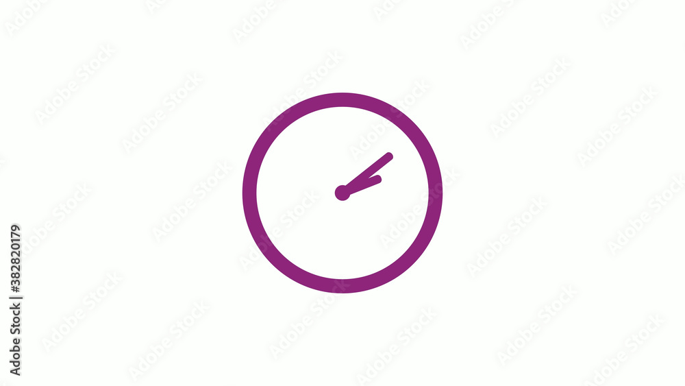 New pink dark circle 12 hours clock isolated without trick,clock icon New pink dark circle 12 hours clock isolated without trick,clock icon