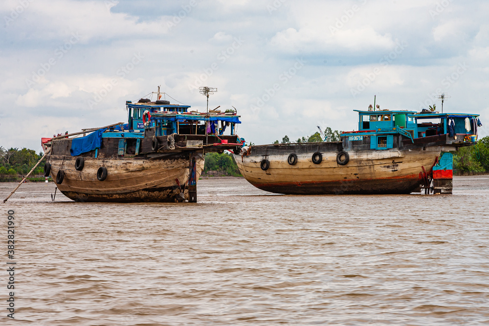 Mekong, delta, vietnam