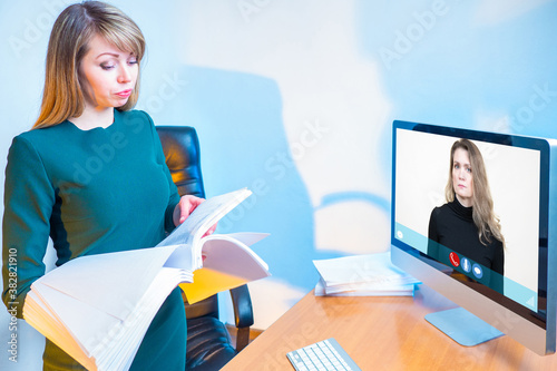 Remote work. Approval of do...