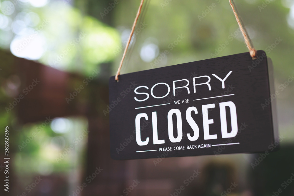 Vintage Closed Sign