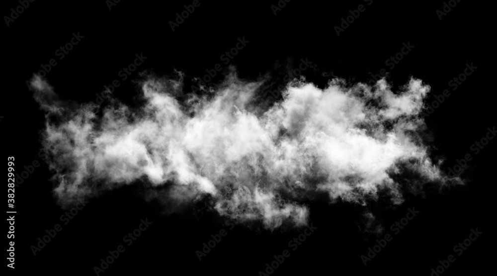 clouds isolated on white background