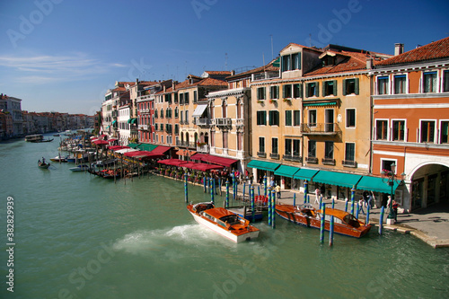 View of the Grand Canal in Venice from Rialto Bridge © Yz-Wu