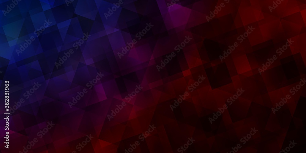 Light Blue, Red vector background with triangles. Light Blue, Red vector background with triangles.