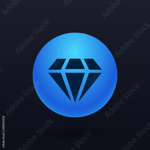 Diamond - Button