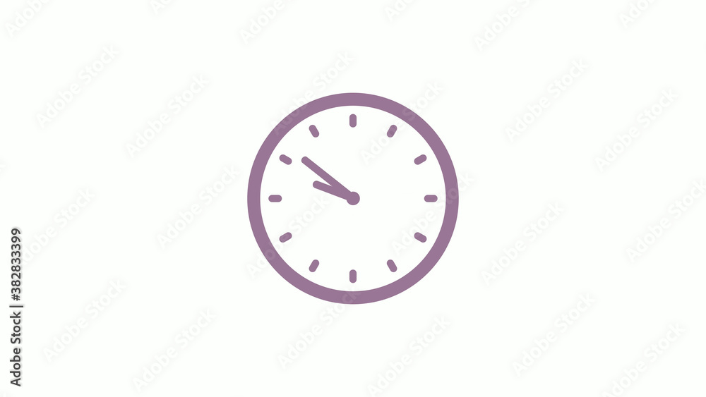 New pink gray circle 12 hours clock icon on white background,clock icon New pink gray circle 12 hours clock icon on white background,clock icon
