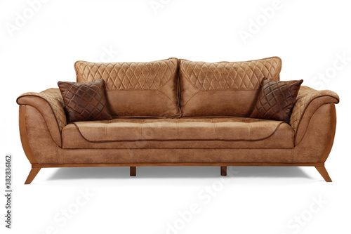 Modern comfortable furniture on white background . front view © Tohid Hashemkhani