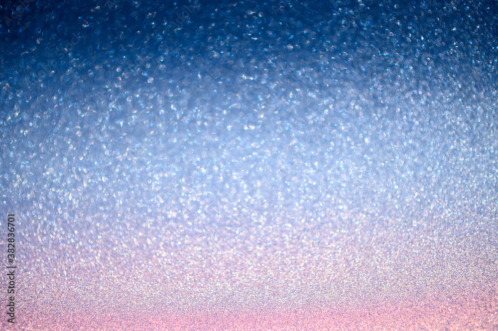 Fototapeta premium shiny background blue and pink bokeh defocused