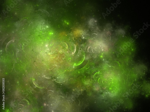 Imaginatory fractal background Image