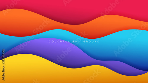 Pemium colorful background with soft gradient color