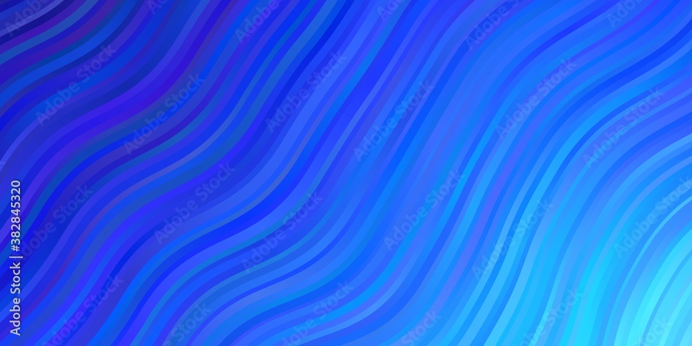 Light BLUE vector background with curved lines. Abstract illustration with bandy gradient lines. Design for your business promotion. Light BLUE vector background with curved lines. Abstract illustration with bandy gradient lines. Design for your business promotion.