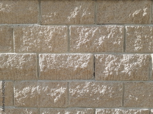 Stone wall texture imitation