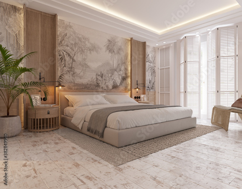 modern bedroom photo