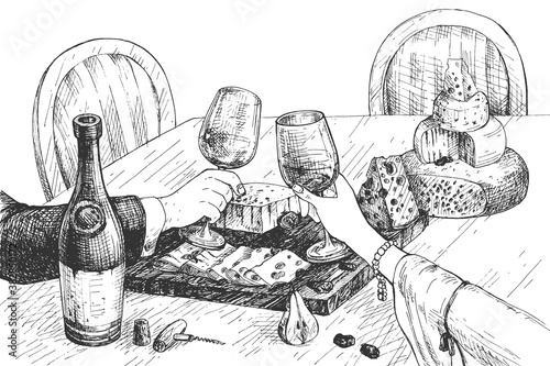 date wine degustation